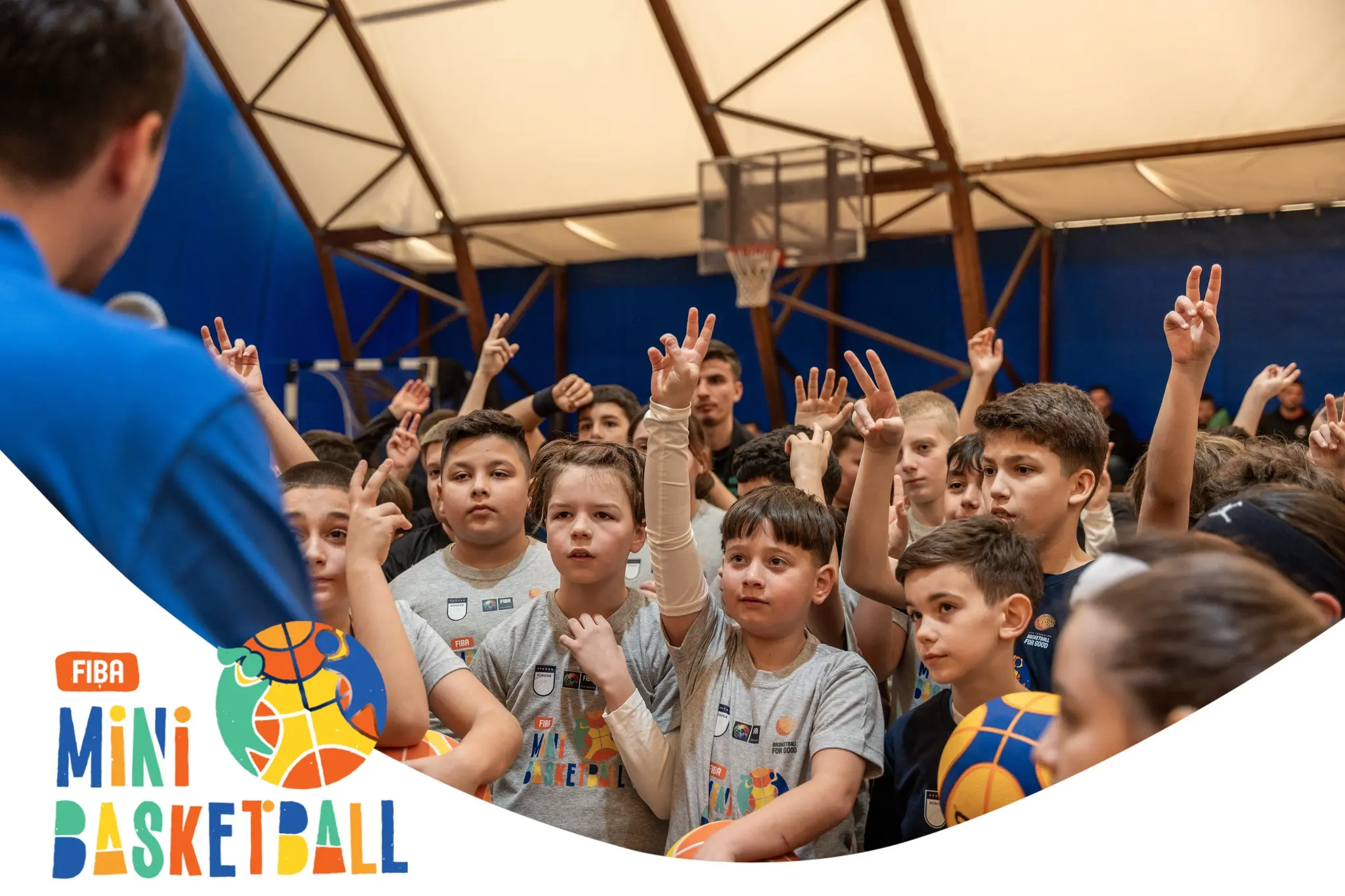 Mbahet Festivali i Minibasketbollit, ku bashkohen qindra fëmijë